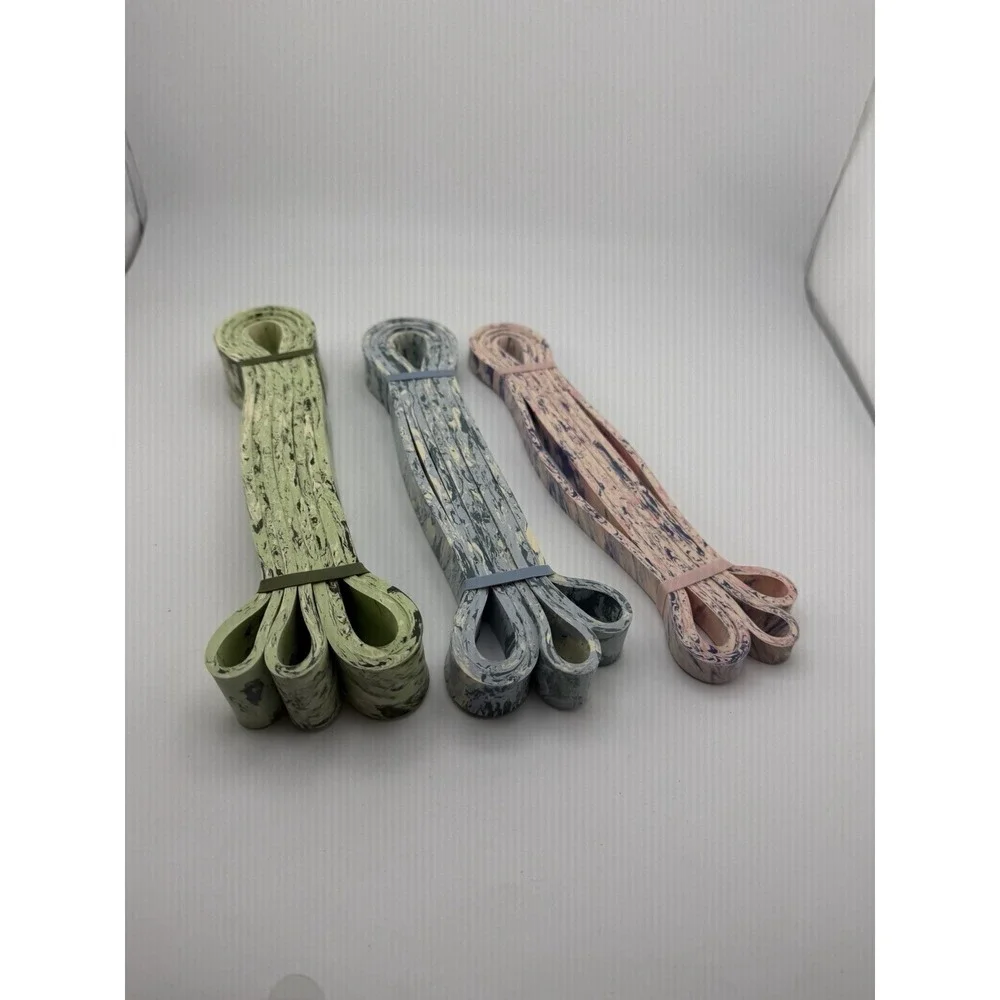 Resistance Bands Rubmate 3 Packs Green Pink Blue